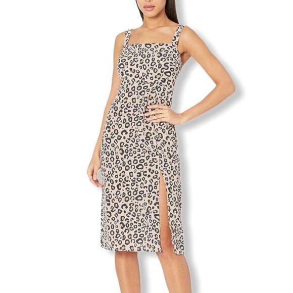 Sanctuary Georgina Leopard Sundress - Picture 1 of 14